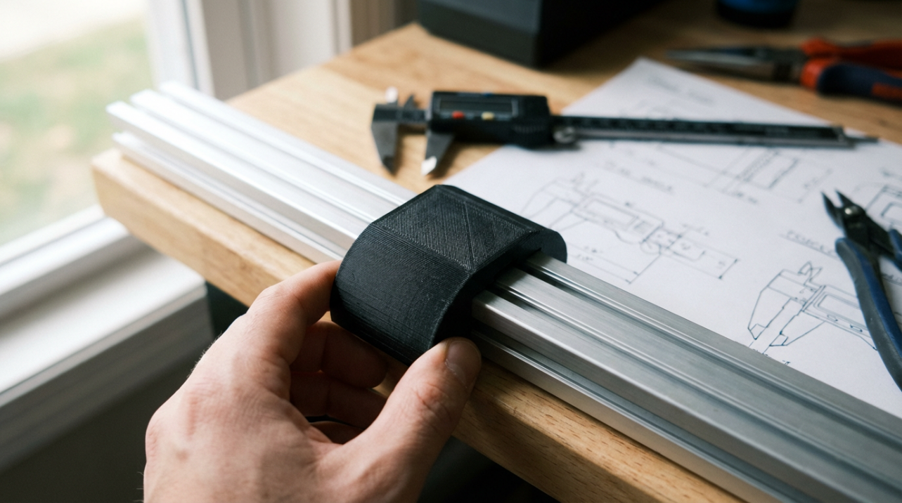3D Printed Connectors: Feasibility of Printing Obsolete Track Parts Using Carbon Fiber Reinforced Nylon