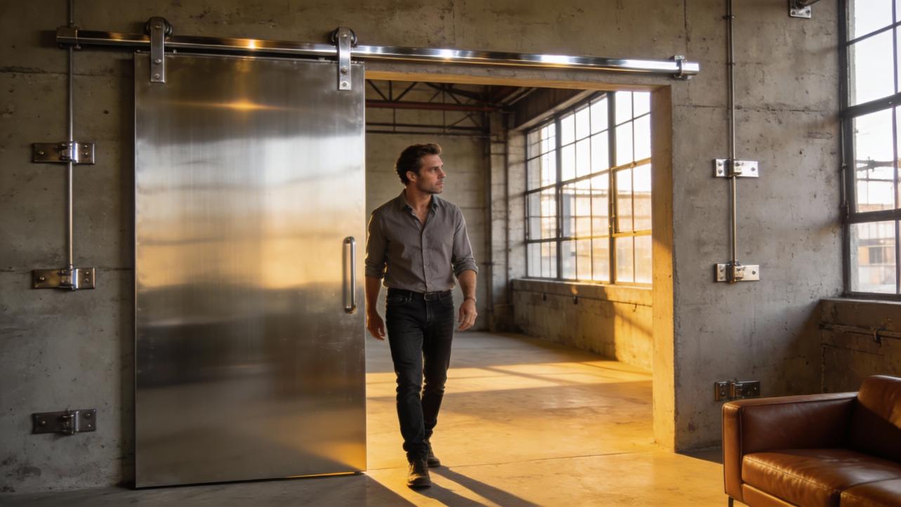 Metal Barn Doors: Which Is More Suitable for Home Use—Wrought Iron, Aluminum, or Stainless Steel?