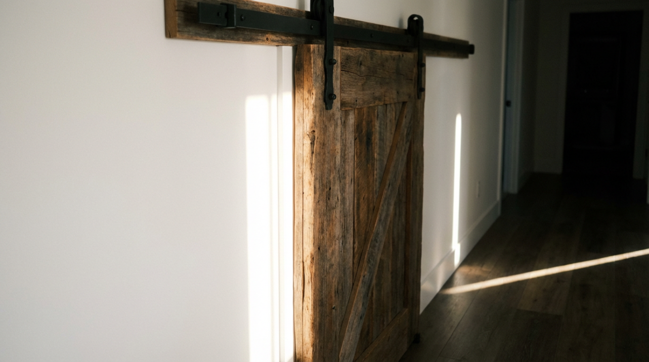What If There's a Gap Between Barn Door and Wall After Installation?