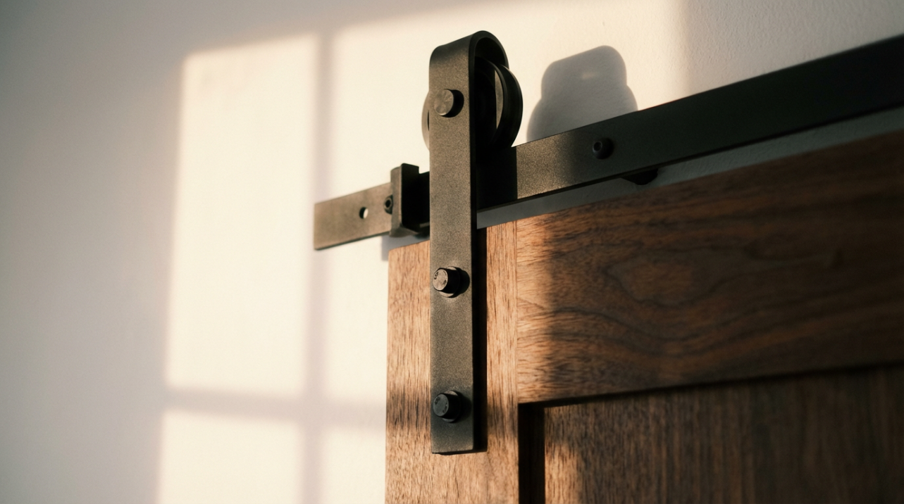 Barn Door Hardware Set Selection: Carbon Steel, Stainless Steel, or Aluminum Alloy?