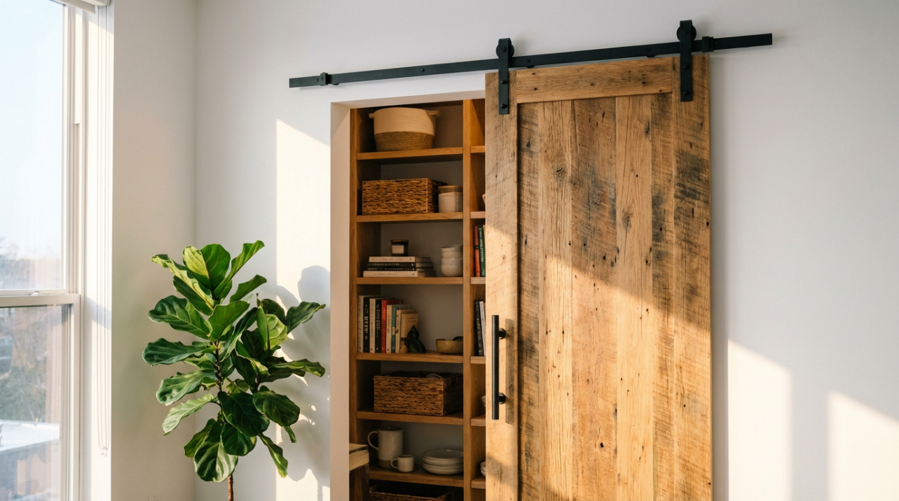 Single Track Double Doors vs. Double Track: Space Use Differences