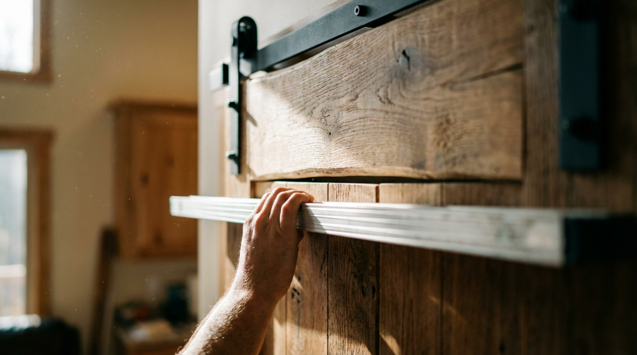 Irreversible Warping? Brute Force Correction vs. Scrap Criteria for Solid Wood Barn Doors Warped Over 5/8 in