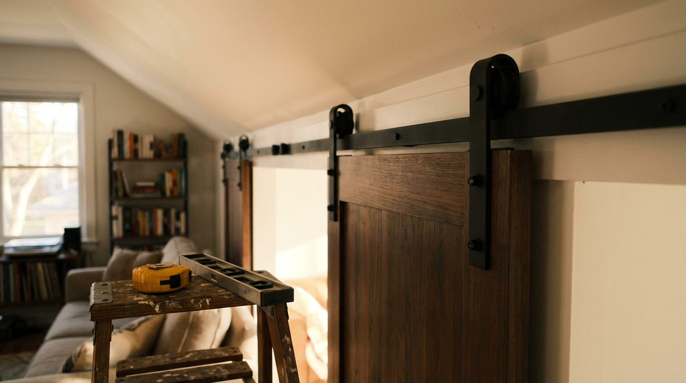 Only 2 in Above Doorway: Installation Guide for Ultra-Low Clearance Track Systems