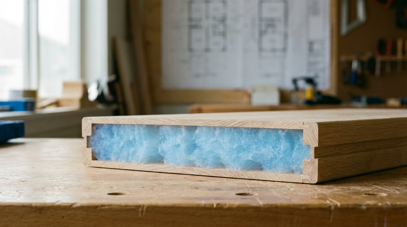 Aerogel Filling: Ultra-Lightweight Future Door Cores with Insulation Surpassing Brick Walls