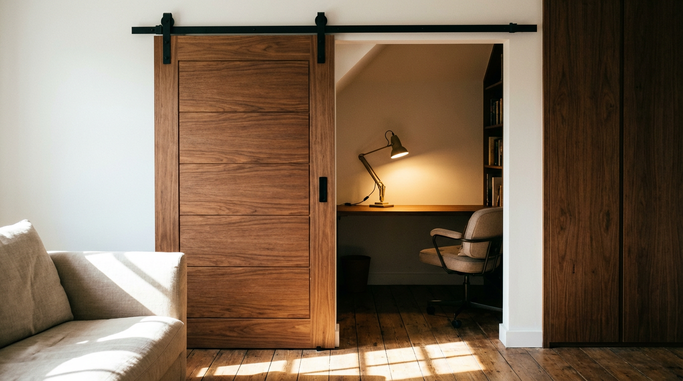 Study Partition: Barn Door or Folding Door? 5‑Dimensional Comparison Analysis