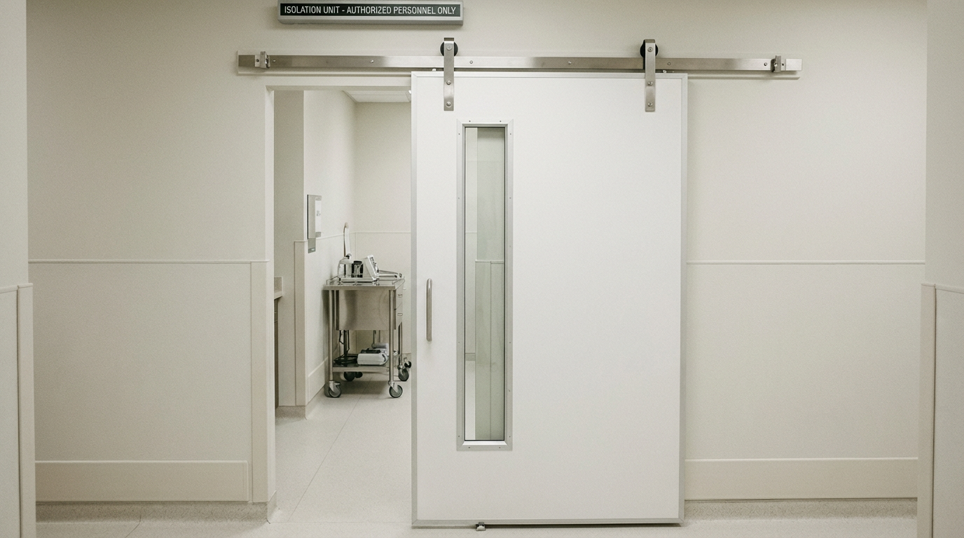 Pet Hospital Isolation Area Barn Doors: Easy-Clean Material Recommendations