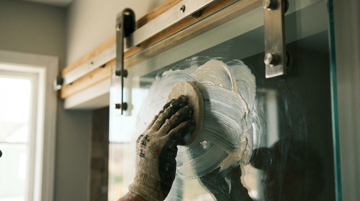 Glass Scratch Polishing: Success Rate Analysis of Cerium Oxide Polishing for Tempered Glass Barn Doors