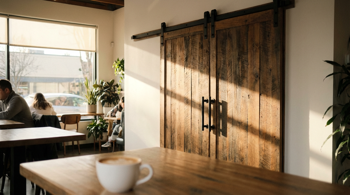 Pet Cafe Isolation Zone: Heavy-Duty Magnetic Latches That Keep Barn Doors Closed