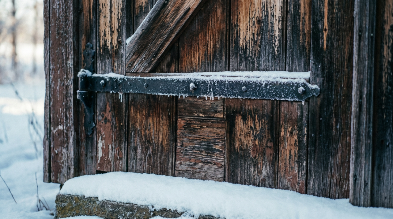 Why Barn Doors Are Hard to Push in Winter: A Thermal Expansion Strategy