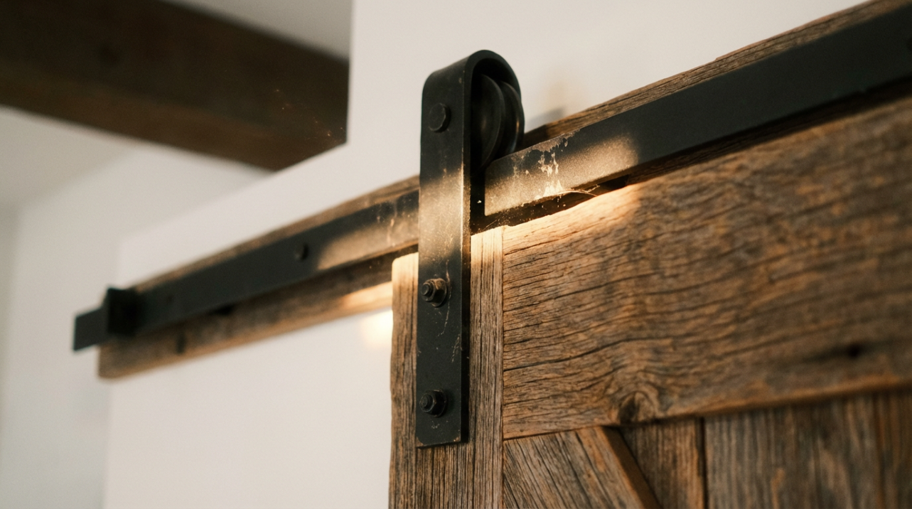 Why Do Some Barn Doors Make Harsh Noises When Sliding?