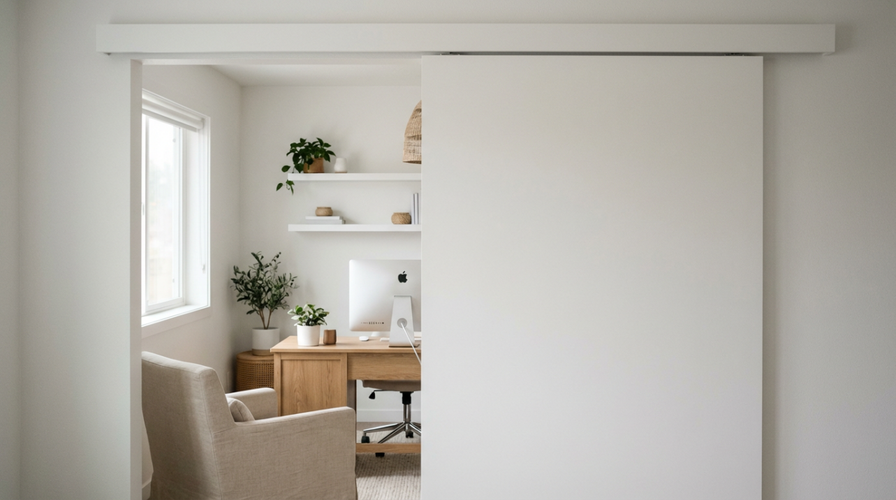 Why Do Nordic Families Prefer White Minimalist Barn Door Designs?