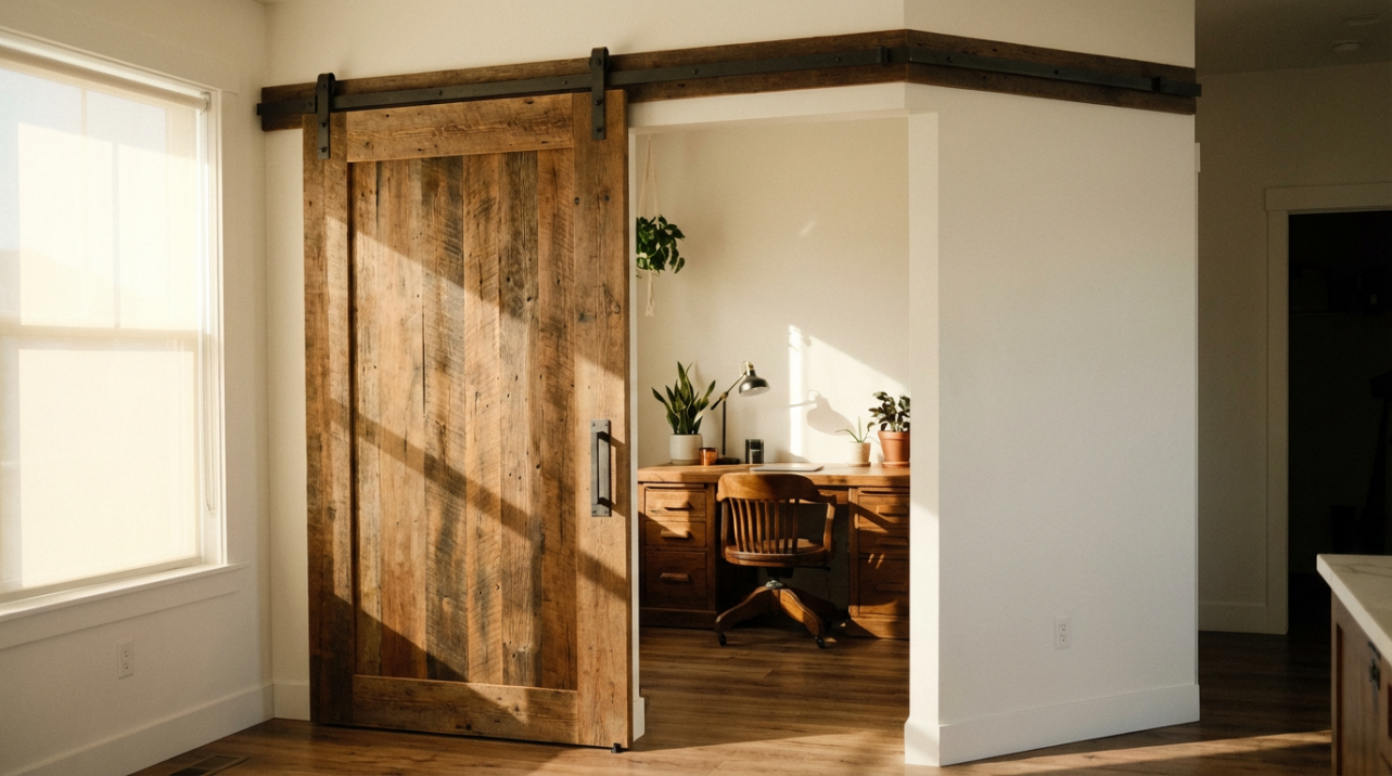 Can Barn Doors Be Installed at Corners? L-Shaped Track Guide