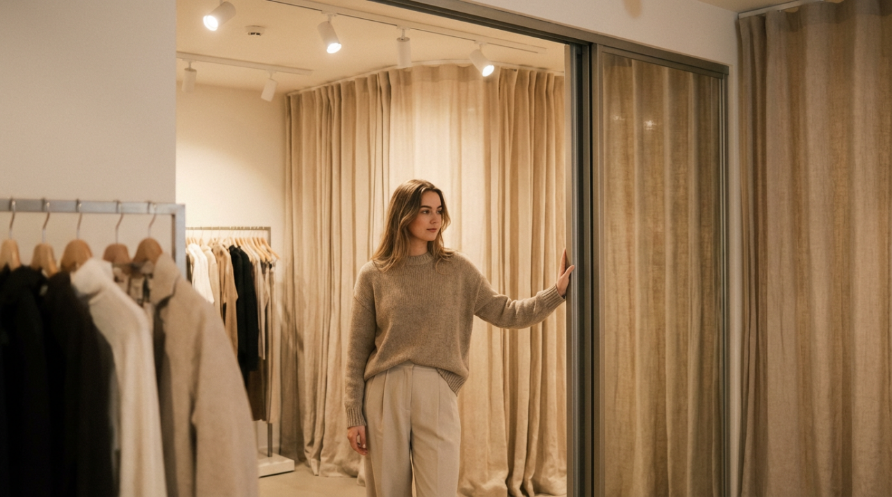 Clothing Store Mirror Doors: Managing Vibration Distortion and Dizziness From Frequent Sliding