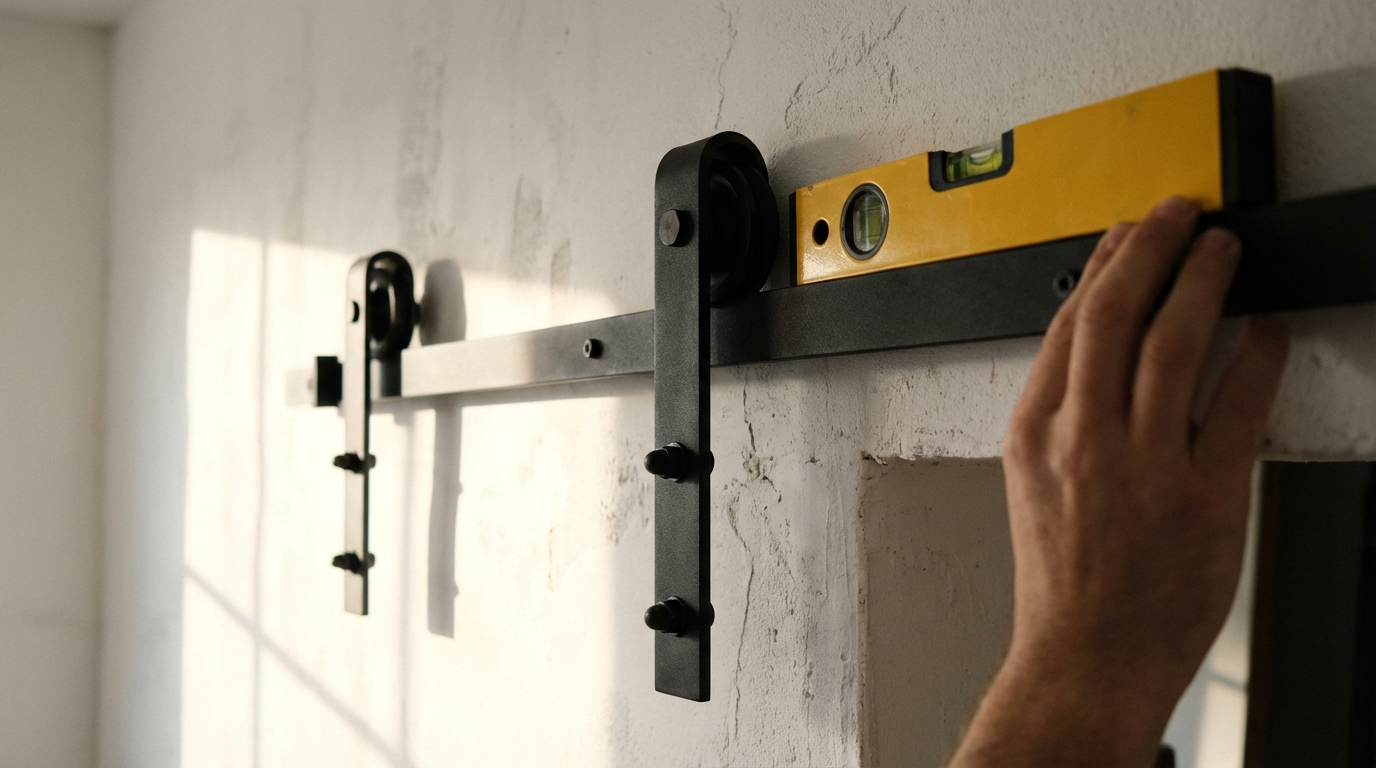 How Much Does Uneven Wall Surface Affect Barn Door Installation?