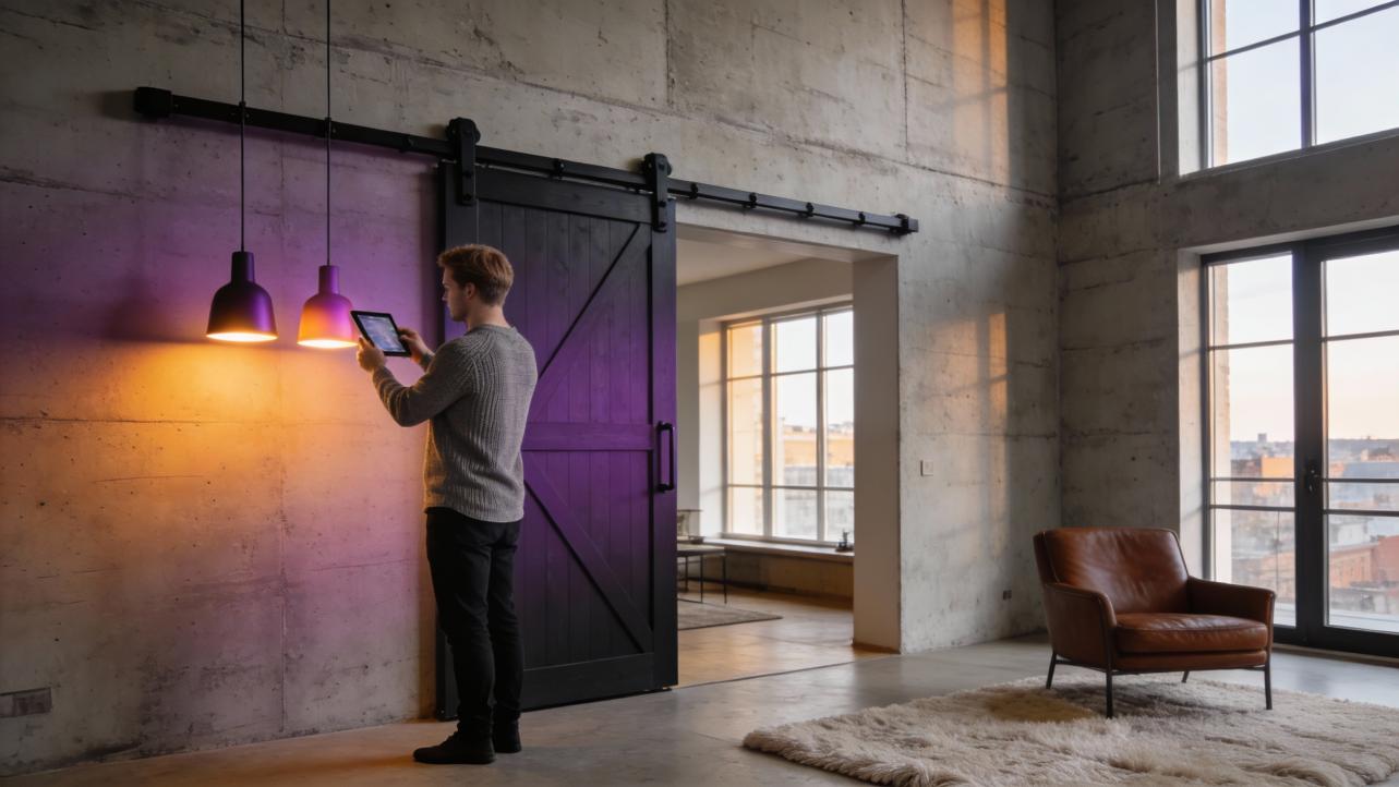 Programmable LED Barn Doors: Infinite Possibilities of Ambient Lighting Design