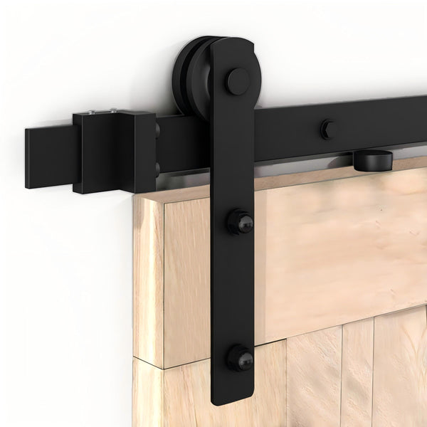 BDK39-Single Track Carbon Steel Barn Door Kit(I-Shape)