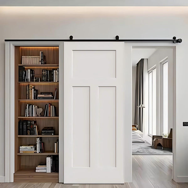 BarnCraft Three Panel MDF Barn Door