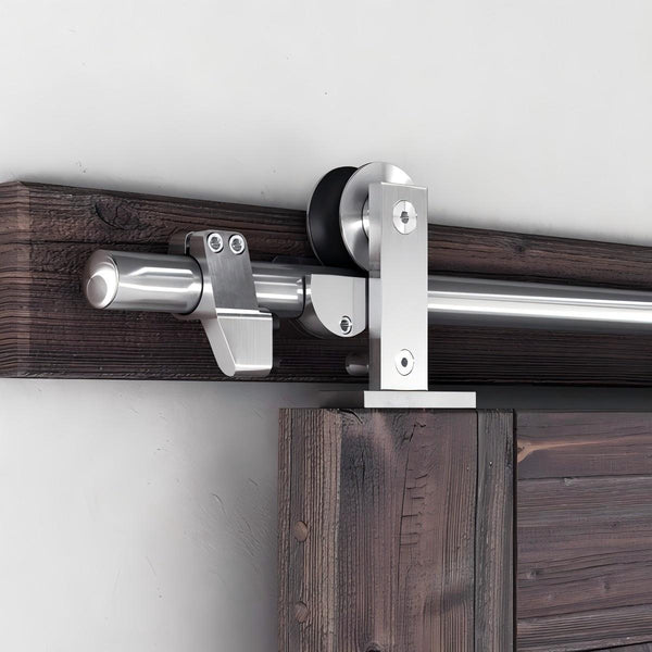 BDK02-Single Track Stainless Steel Barn Door Kit(T-Shape)